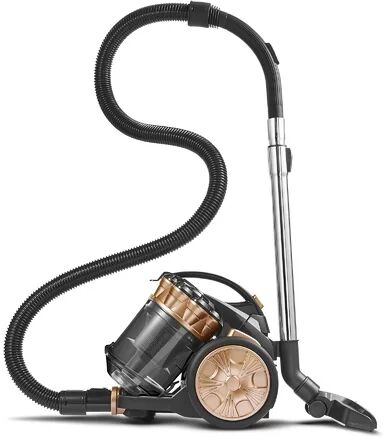 Tower Cylinder Vacuum Cleaner Tower Colour: Rose Gold  - Size: 9cm H X 31cm W X 14cm D