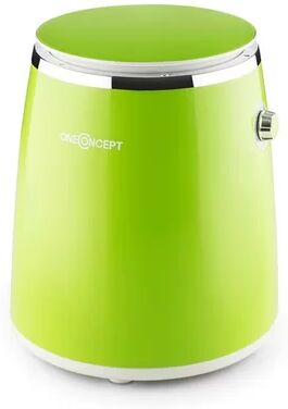 oneConcept Ecowash Pico 3.5kg High Efficiency Portable Washing Machine oneConcept Colour: Green  - Size: 74cm H X 211cm W X 82cm D