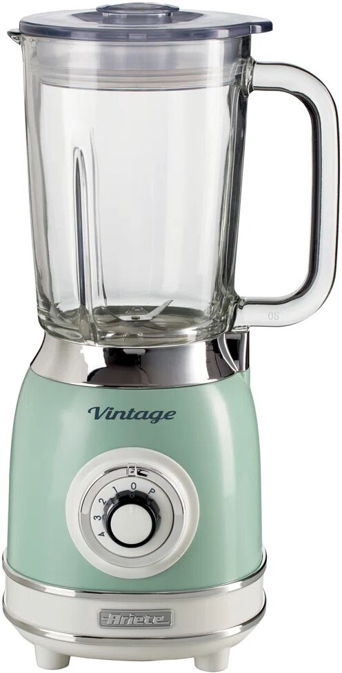 Ariete Vintage 1.5 Glass Jug Blender green 40.5 H x 21.5 W x 18.5 D cm