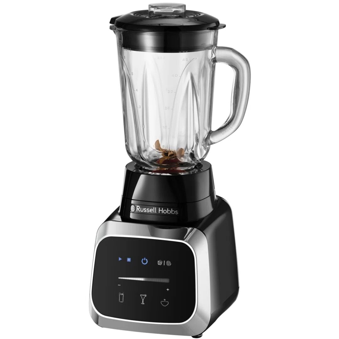 Russell Hobbs Sensigence Jug Blender - Inteligent 1.5 Litre Smoothie Maker; Soup Liquidiser And Ice Crusher black 43.2 H x 20.1 W x 19.0 D cm