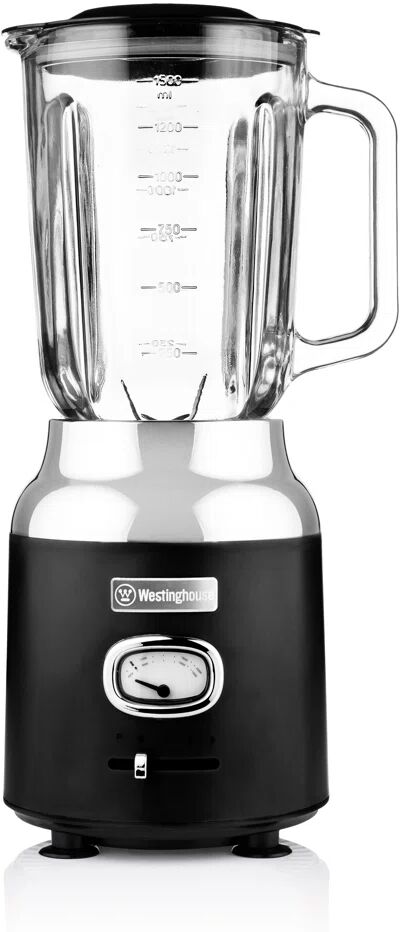 Westinghouse Retro Food Blender black 29.9 H x 19.7 W x 33.2 D cm