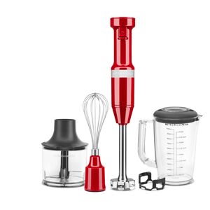 KitchenAid Corded Hand Blender with Accessories red 41.4 H x 90.5 W x 63.5 D cm