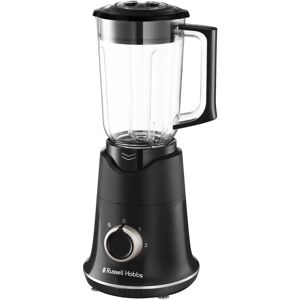 Russell Hobbs Jug Blender, Plastic 1.5L Jug with Blade Boost Technology, 2 Speeds & Pulse black 44.4 H x 21.4 W x 18.5 D cm