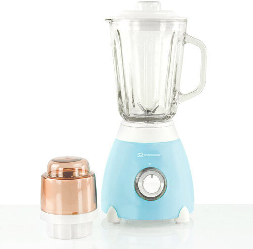 SQ Professional Dainty Luminate Blender & Grinder SQ Professional Colour: Blue  - Size: 38cm H X 22cm W X 20cm D SQ Professional Dainty Luminate Blender & Grinder SQ Professional Colour: Blue  - Size: 38cm H X 22cm W X 20cm D