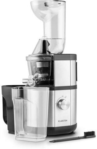 Klarstein Fruitberry Slow Juicer Klarstein Colour: Silver  - Size: 71cm W Klarstein Fruitberry Slow Juicer Klarstein Colour: Silver  - Size: 71cm W