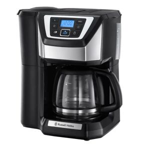 Russell Hobbs Chester Grind & Brew 12 L Filter Coffee Machine black/brown 36.6 H x 31.6 W x 22.0 D cm