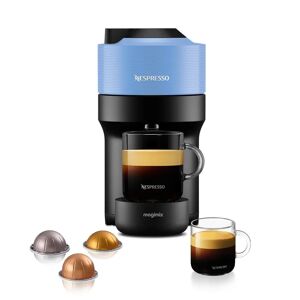 Nespresso Vertuo Pop Coffee Machine By Magimix blue/black 25.0 H x 13.6 W x 42.6 D cm