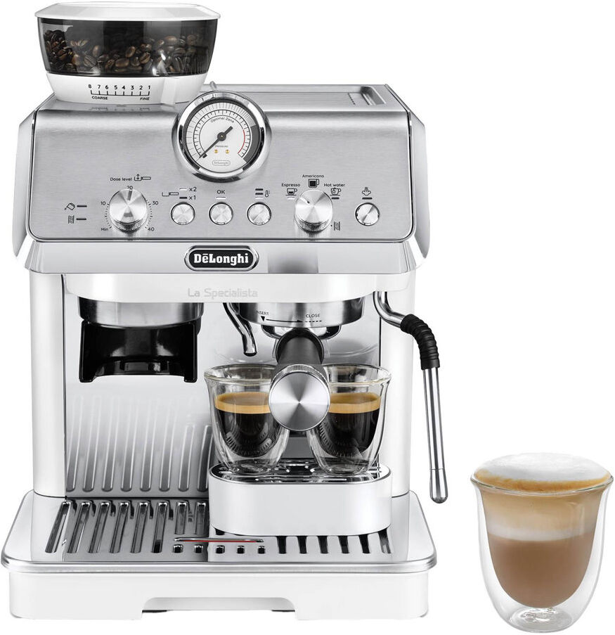 DeLonghi Specialista Arte Bean to Cup Manual Coffee Machine White
