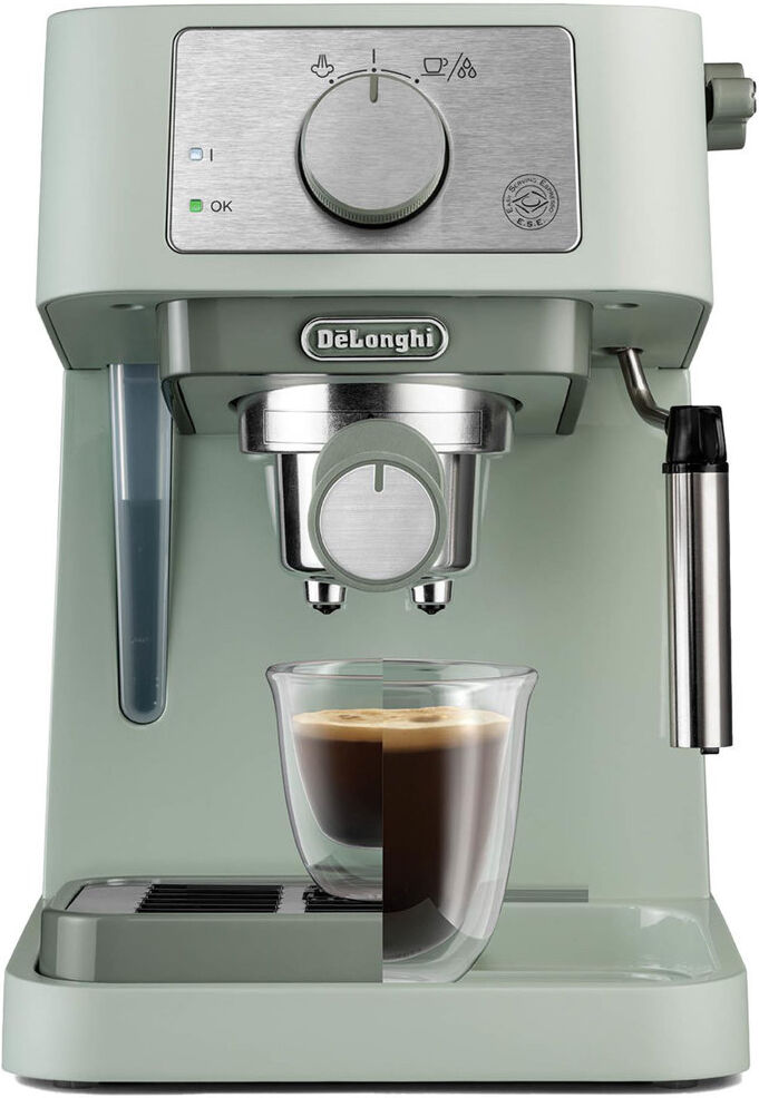 DeLonghi Manual Coffee Machine Green 1L