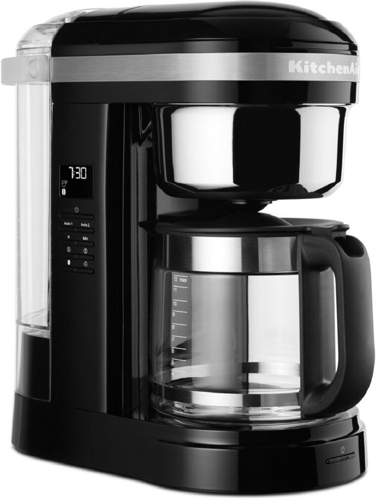 KitchenAid Classic 12 Cup Drip Coffee Maker Onyx Black 1.7L