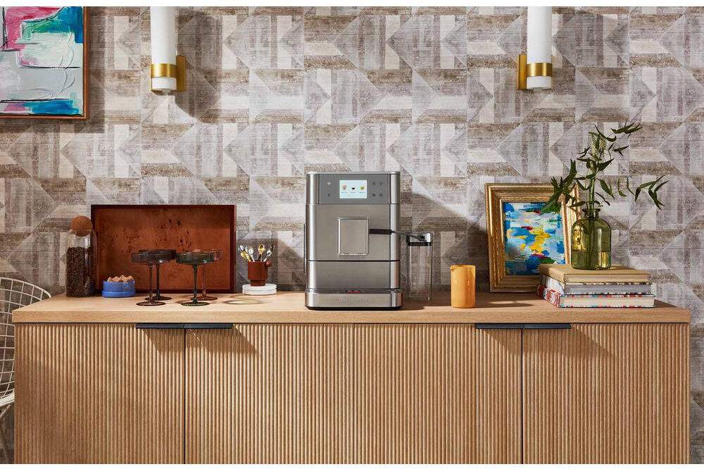 KitchenAid KF7 Fully Automatic Espresso Machine - Juniper Stainless Steel 2.2L