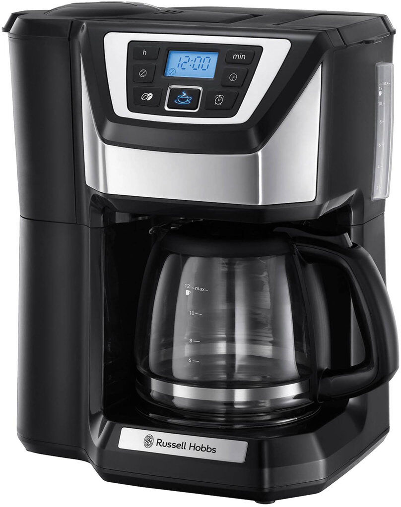 Russell Hobbs 12L Automatic Coffee Machine Black 1.25L