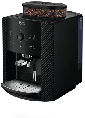 Krups Arabica Bean to Cup Super Automatic Espresso Machine Krups Colour: Carbon Medium Krups Arabica Bean to Cup Super Automatic Espresso Machine Krups Colour: Carbon Medium