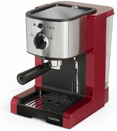 Klarstein Passionata Espresso Maker Klarstein Colour: Red  - Size: 78 cm H x 116 cm W Klarstein Passionata Espresso Maker Klarstein Colour: Red  - Size: 78 cm H x 116 cm W