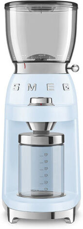 Smeg 50S Style Electric Burr Coffee Grinder Smeg Finish: Pastel Blue 220cm H X 100cm W X 31cm D Smeg 50S Style Electric Burr Coffee Grinder Smeg Finish: Pastel Blue 220cm H X 100cm W X 31cm D