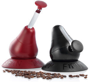Finum Bean Me Up Manual Burr Coffee Grinder Finum Finish: Red Finum Bean Me Up Manual Burr Coffee Grinder Finum Finish: Red