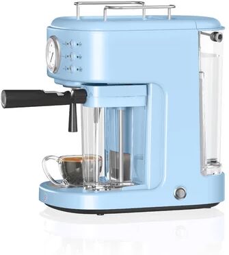 Swan Semi Auto Espresso & Coffee Machine Swan Colour: Blue 7cm H X 66cm W X 31cm D Swan Semi Auto Espresso & Coffee Machine Swan Colour: Blue 7cm H X 66cm W X 31cm D