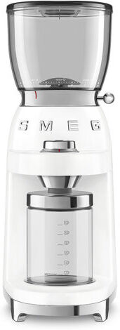 Smeg 50S Style Electric Burr Coffee Grinder Smeg Finish: White 88cm H X 40cm W X 50cm D Smeg 50S Style Electric Burr Coffee Grinder Smeg Finish: White 88cm H X 40cm W X 50cm D