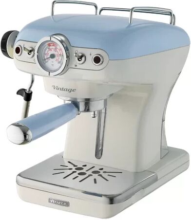 Ariete 2 Cup Semi-Automatic Espresso Machine Ariete Colour: Blue  - Size: 39cm H X 31cm W X 24cm D