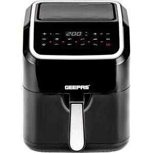 Geepas Vortex 5L Digital Air Fryer 10-In-1 Convection Air Fryer black 37.0 H x 32.0 W x 41.0 D cm