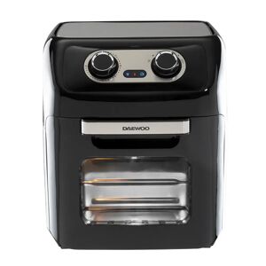 Daewoo 12 Litre Rotisserie Air Fryer Large Capacity Electric Oven black/gray 40.0 H x 37.2 W x 37.2 D cm