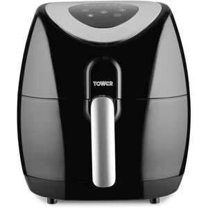 Tower T17024 Digital Air Fryer Oven with Rapid Air Circulation and 60 Min Timer, 4.3 Litre, Black black 35.0 H x 28.7 W x 32.6 D cm