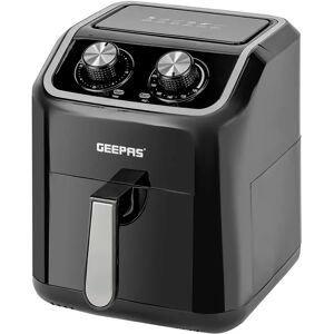 Geepas Vortex 5L Digital Air Fryer – Convection Air Fryer With LED Touchscreen, 30 Minutes Timer & Non-Stick Basket – Oil Free Toaster Oven, 2 Years W 37.0 H x 41.0 W x 31.0 D cm