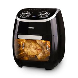 Tower 11 L Tower Manual Air Fryer Oven black 38.2 H x 32.4 W x 33.9 D cm