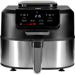 Tower T17131 Vortx 5 in 1 Air Fryer and Grill with Crisper, 5.6L, Black black