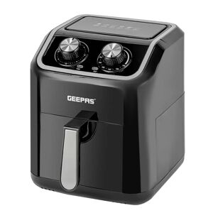 Geepas Vortex 5L Digital Air Fryer – Convection Air Fryer With LED Touchscreen, 30 Minutes Timer & Non-Stick Basket – Oil Free Toaster Oven, 2 Years W 37.0 H x 41.0 W x 31.0 D cm