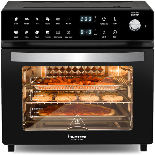 Innoteck 26L Air Fryer Oven Matte Black 26L