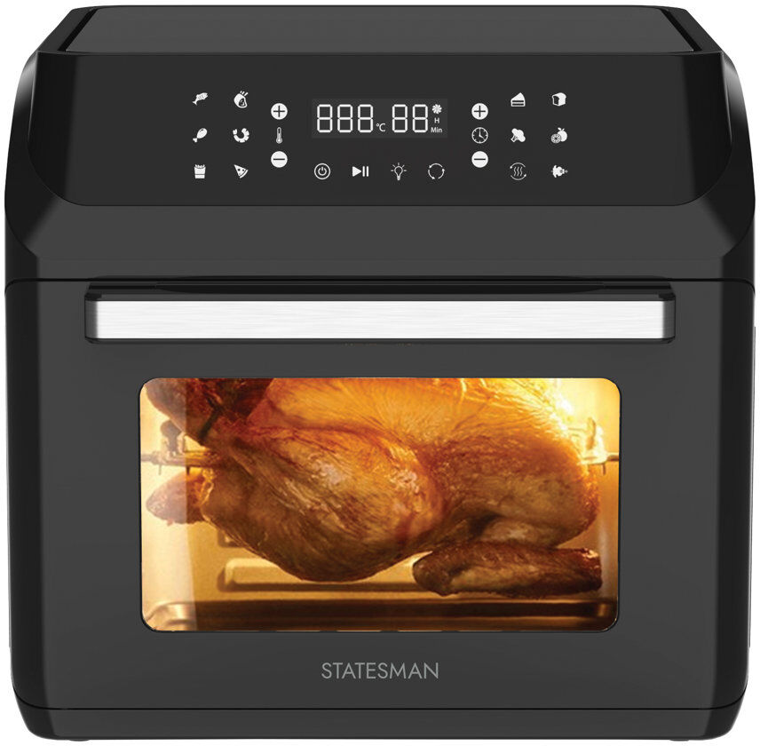 Statesman 15 LITRE 13-IN-1 DIGITAL AIR FRYER OVEN Black 15L