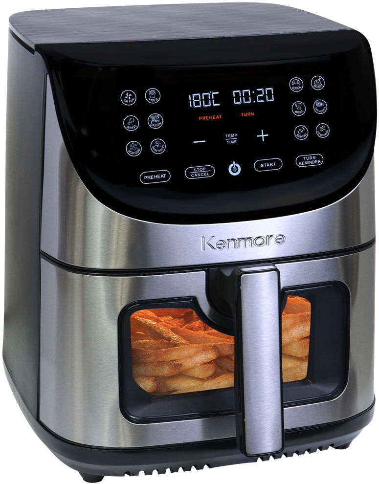 Kenmore Air Fryer Electric Digital 7.8L Airfryers 12 Pre-Set Cooking Modes 7.8L