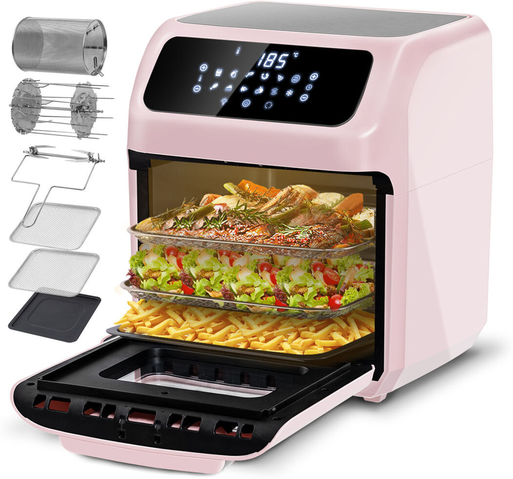 Belfry Kitchen WOLTU 12L Air Fryer Oven Pink 12L