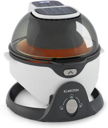 Klarstein 6 L VitAir Swing Air Fryer Klarstein Colour: White/Grey  - Size: 38cm H X 39cm W X 42cm D Klarstein 6 L VitAir Swing Air Fryer Klarstein Colour: White/Grey  - Size: 38cm H X 39cm W X 42cm D