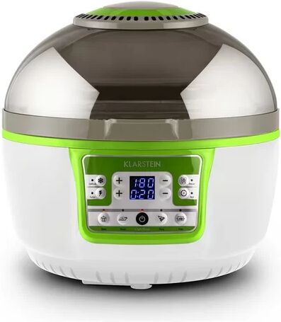 Klarstein VitAir Turbo 9 L Air Fryer Klarstein Colour: Green/White  - Size: Kingsize (5') Klarstein VitAir Turbo 9 L Air Fryer Klarstein Colour: Green/White  - Size: Kingsize (5')