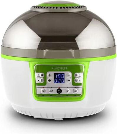 Klarstein VitAir Turbo 9 L Air Fryer Klarstein Colour: Green/White  - Size: Kingsize (5')