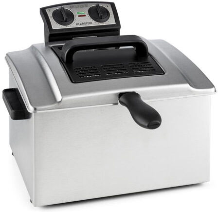 Klarstein QuickPro 5 L Deep Fryer Klarstein  - Size: 61cm H x 51cm W x 4cm D Klarstein QuickPro 5 L Deep Fryer Klarstein  - Size: 61cm H x 51cm W x 4cm D