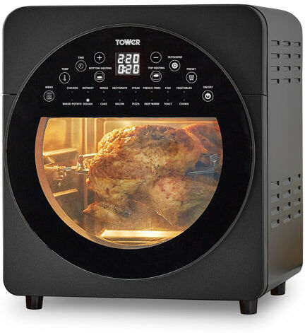 Tower 14.5 L Vortx Air Fryer Tower  - Size: 29cm H X 27cm W X 115cm D Tower 14.5 L Vortx Air Fryer Tower  - Size: 29cm H X 27cm W X 115cm D