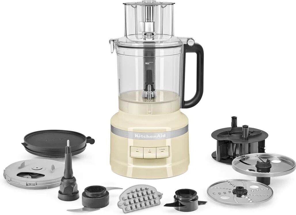 KitchenAid 3.1l Compact Food Processor. Chop, Shred, Slice, Dice Knead, Mix And Purée white 46.4 H x 22.2 W x 22.2 D cm