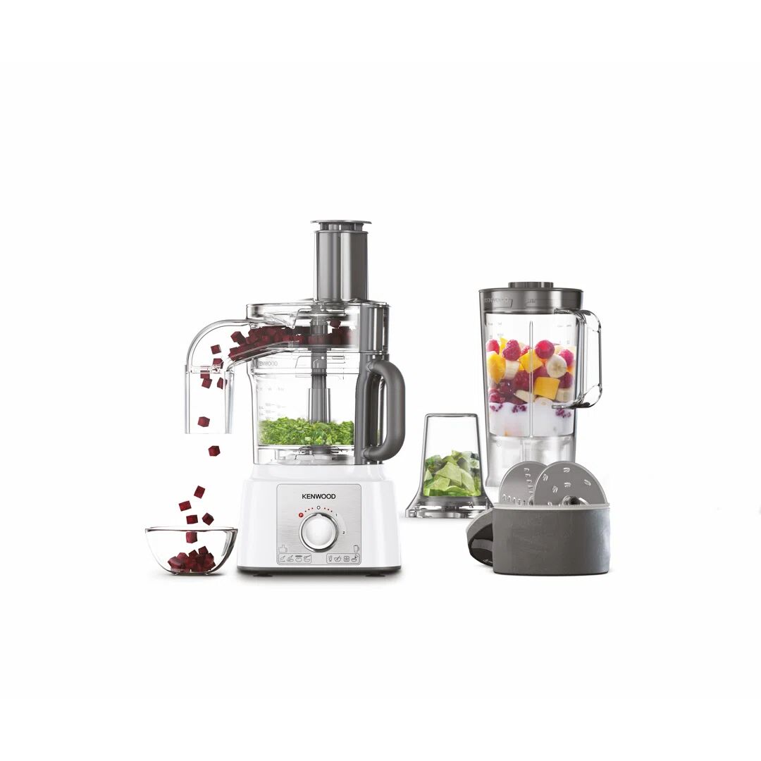 Kenwood Multipro Express 4-in-1 White Food Processor with Direct Serve white 43.0 H x 30.5 W x 49.2 D cm