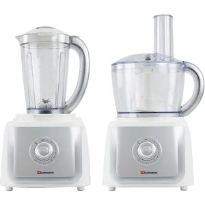 SQ Professional Blitz 2 in 1 Electric Food Processor with 10 speed setting white 47.0 H x 37.0 W x 30.0 D cm