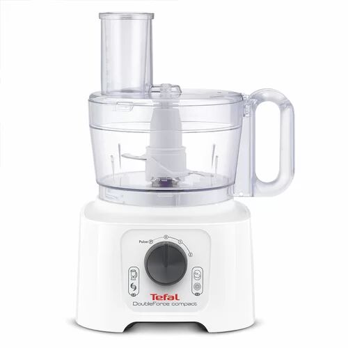 Tefal 2.2L Doubleforce Compact Food Processor Tefal  - Size: 130cm H X 63cm W X 66cm D Tefal 2.2L Doubleforce Compact Food Processor Tefal  - Size: 130cm H X 63cm W X 66cm D