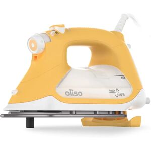 oliso 2400-Watt Smart Steam Iron with Auto Lift gray/white