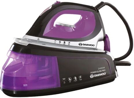 Daewoo 2400W Steam Station Iron with Automatic Shut-Off Daewoo  - Size: 84cm H X 180cm W X 53cm D