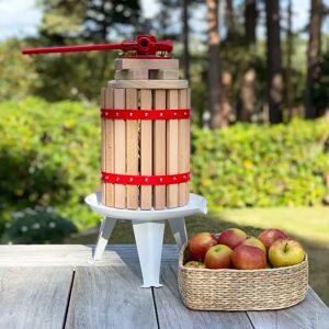 Selections Fruit and Apple Press Juicer red 50.0 H x 27.0 W x 27.0 D cm