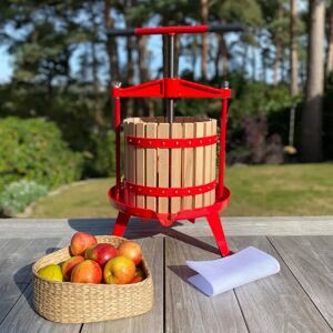 Selections Fruit and Apple Cider Press Juicer red/white