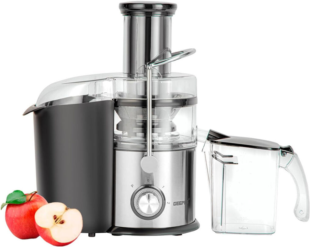 Geepas Juice Extractor, Centrifugal Juicer Machine, 800W Black 1L