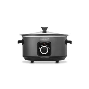 Morphy Richards Sear & Stew 3.5L Slow Cooker black/gray 21.2 H x 33.0 W x 10.0 D cm