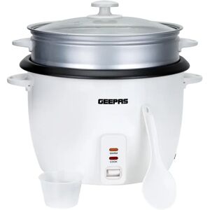 Geepas 2.8L Rice Cooker & Steamer 29.85 H x 28.85 W x 28.85 D cm